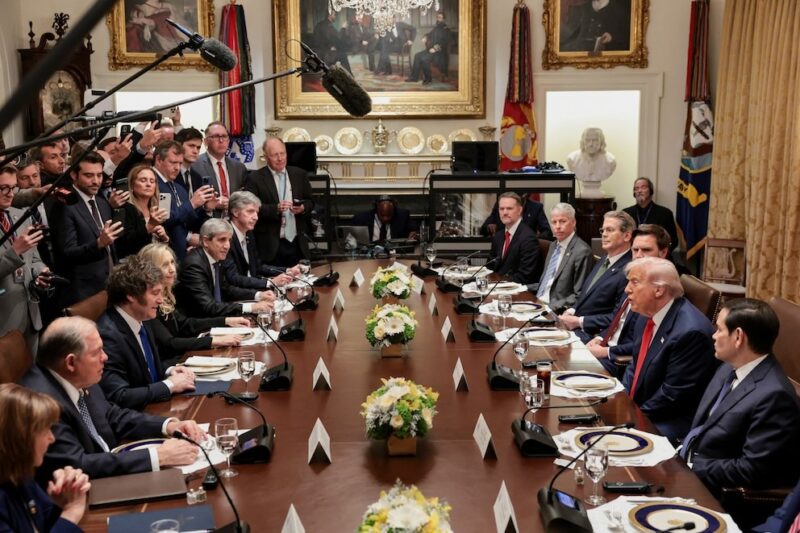 La asistencia de Estados Unidos a la Argentina