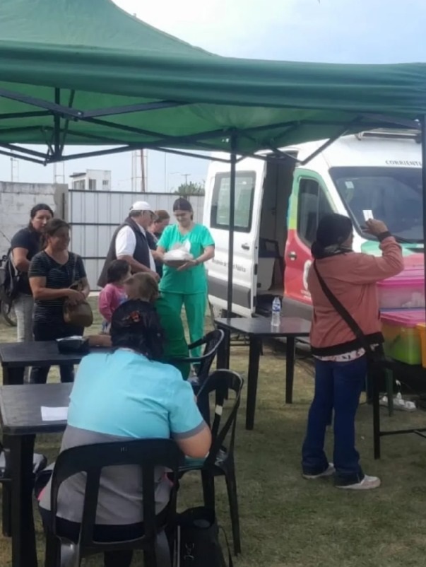 El Ministerio de Salud realizó un operativo integral en Esquina