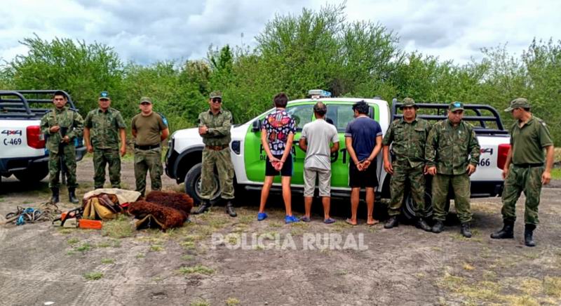 Tras allanamientos, desmantelaron una banda de delincuentes rurales