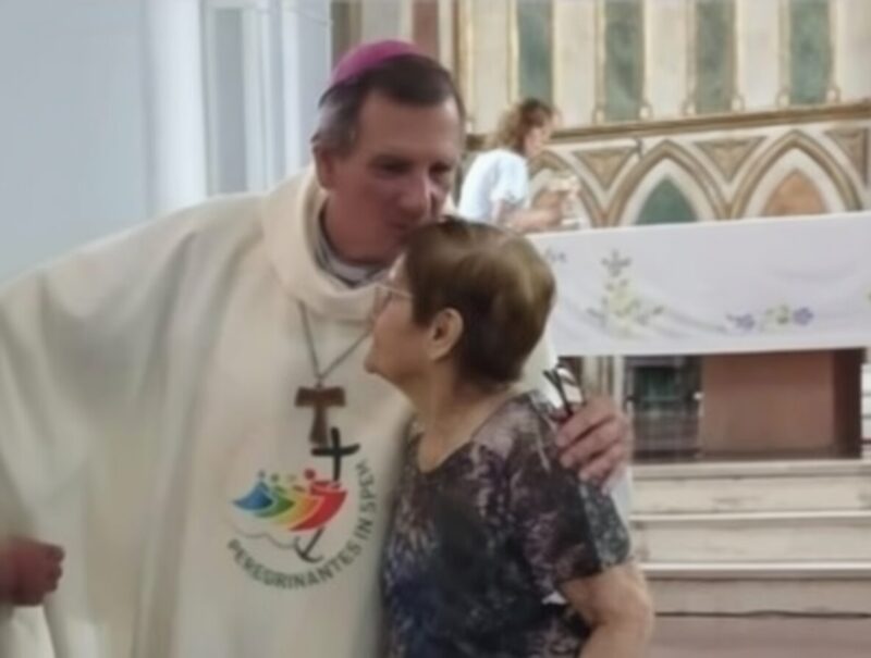 Monseñor Canecin agradeció la presencia fecunda y delicada de las madres