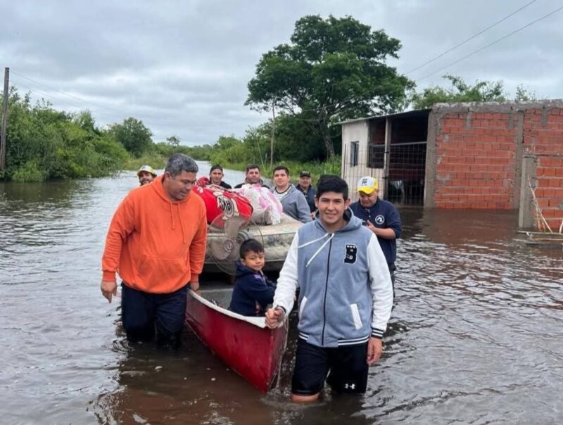 Últimos detalles sobre la inundación en San Luis del Palmar