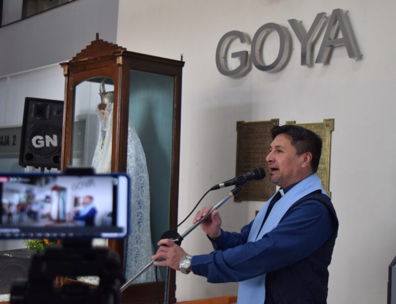 Goya se prepara para renovar su juramento de amor y fe a su Patrona, la virgen del Rosario
