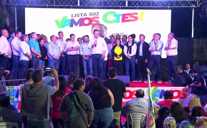 Valdés llamó «a construir consensos» y cuestionó a la dirigencia centralista