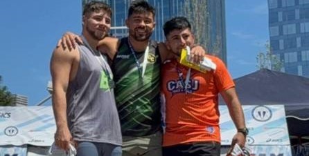 Borget y Layoy se destacaron en la Copa Nacional de Clubes