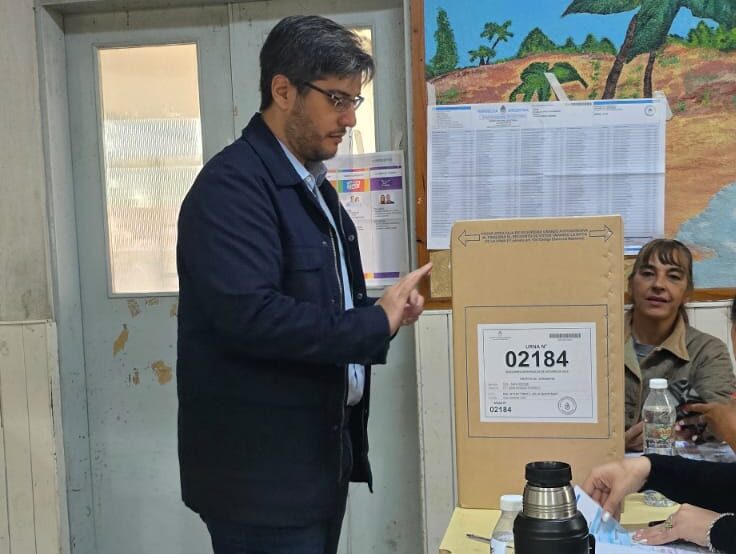 “Rulo” Hadad votó con un mensaje a la ciudadanía