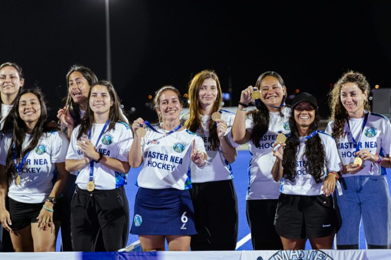 Correntinas de oro, en el Panamericano Master de Hockey