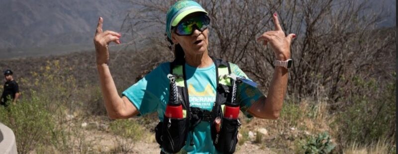 Empedradeña corrió 77 kilómetros y se destacó en el Ultra Trail “Cruce La Soberana”