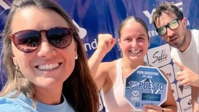 Sofía Meabe, campeona en Salta y Top 100 en el ranking mundial junior