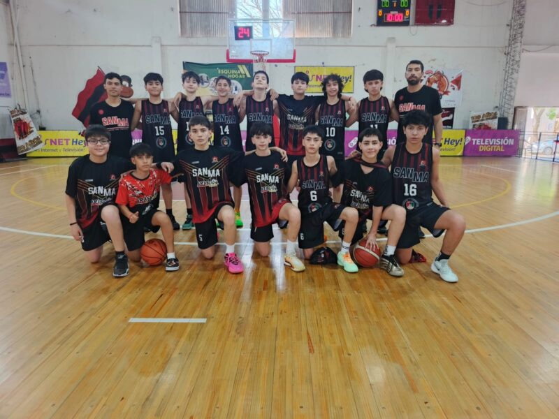 El U13 rojinegro avanza en la Liga Federal Formativa