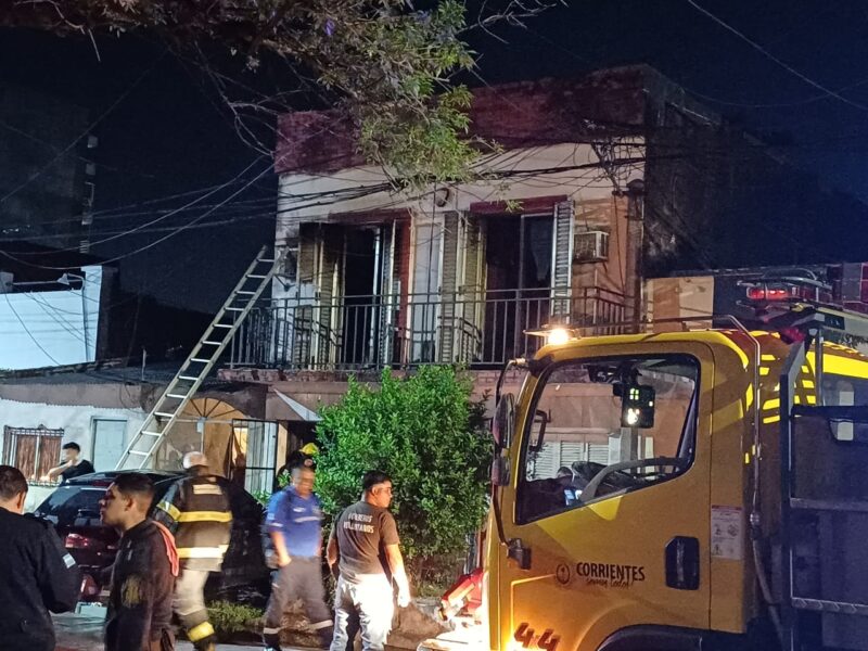 Corrientes: qué se sabe sobre la salud de la mujer rescatada del incendio