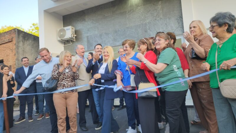 Inauguraron un nuevo salón del Centro de Jubilados en la provincia
