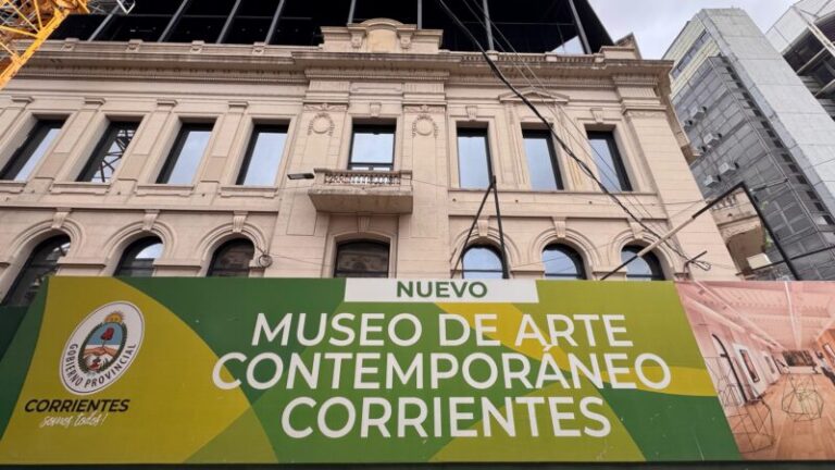 El Museo de Arte Contemporáneo de Corrientes abrirá sus puertas el 8 de noviembre