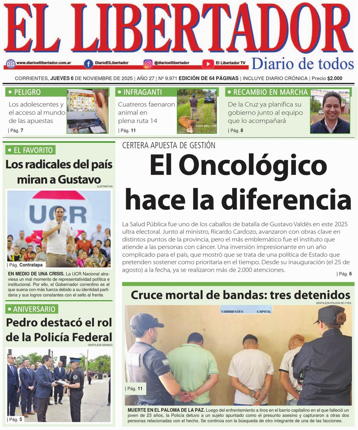 Diario Digital 6 de noviembre de 2025