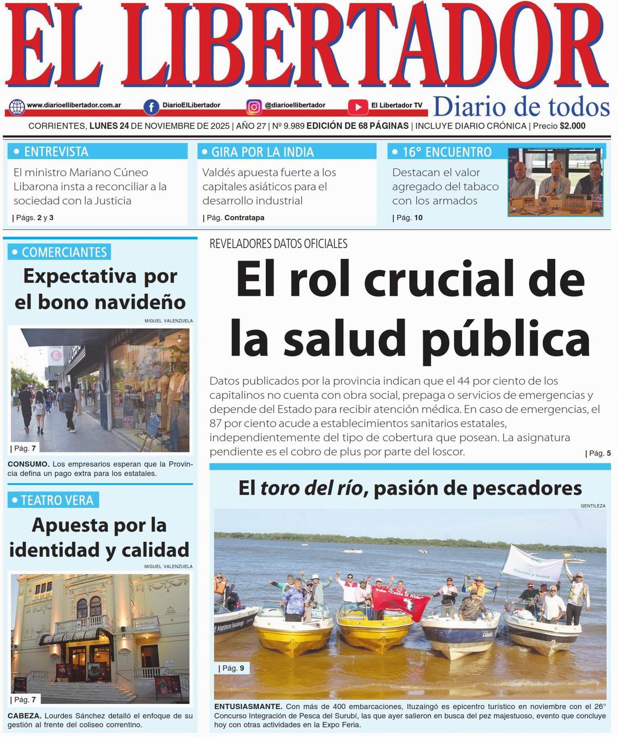 Diario Digital 24 de noviembre de 2025