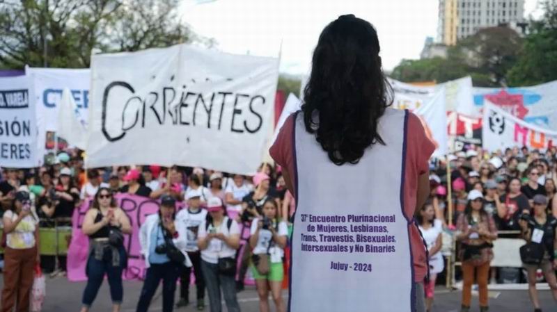 Encuentro de mujeres y disidencias, con más de 100 talleres y marchas