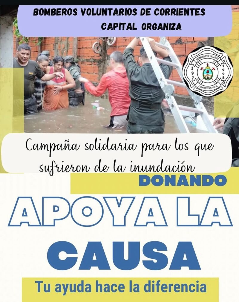 Bomberos reciben donaciones para ayudar a familias sanluiseñas