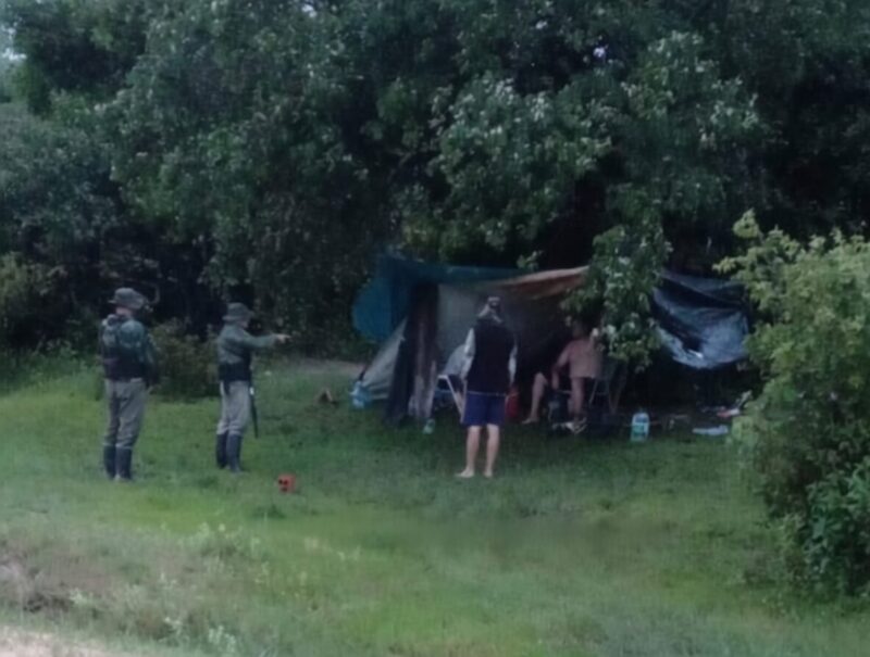 Sorprendieron a siete pescadores furtivos en una reserva natural en Corrientes