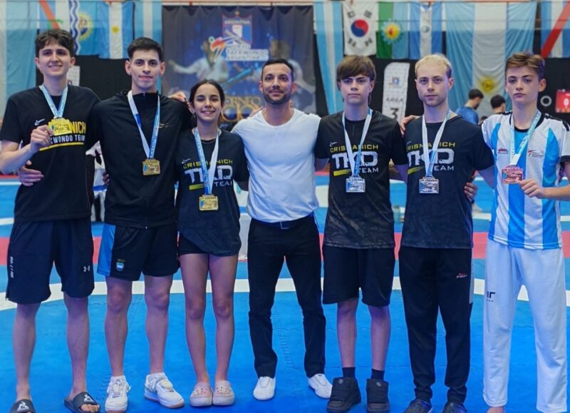Gran cosecha de Corrientes en el Nacional Clausura de Taekwondo