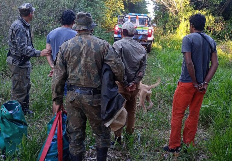 Santo Tomé: detenidos en campo ajeno con machetes, cuchillos y vino