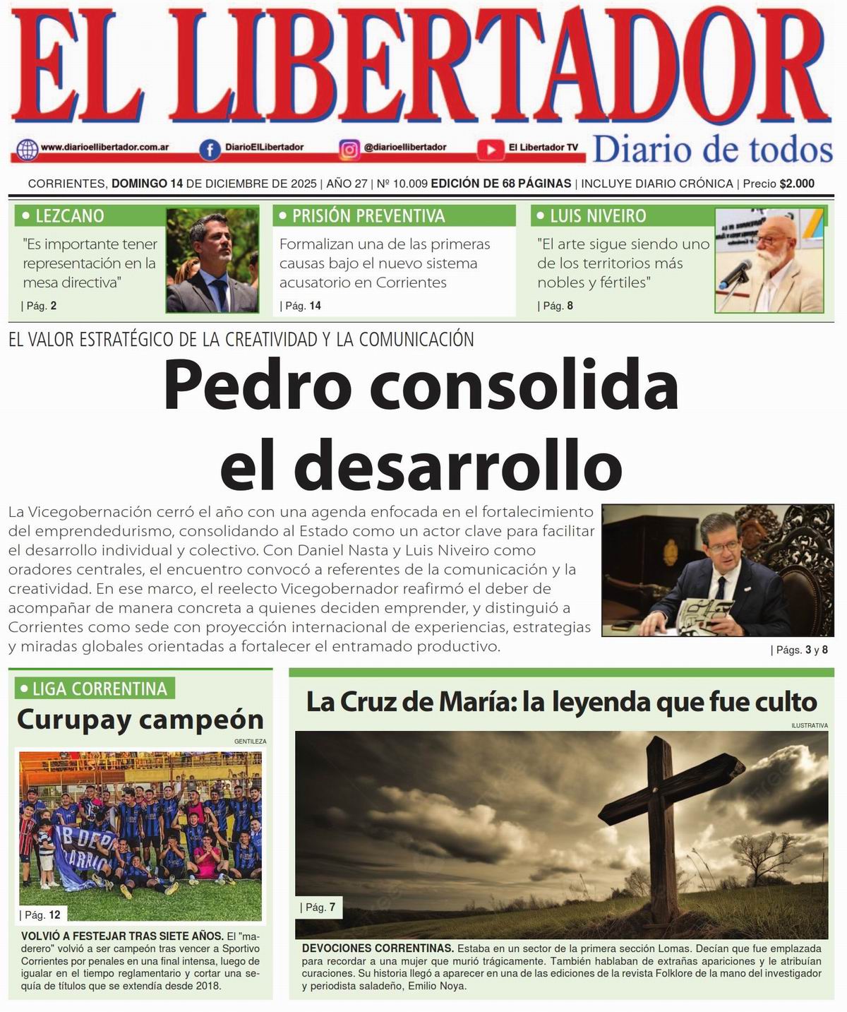 Diario Digital 14 de diciembre de 2025