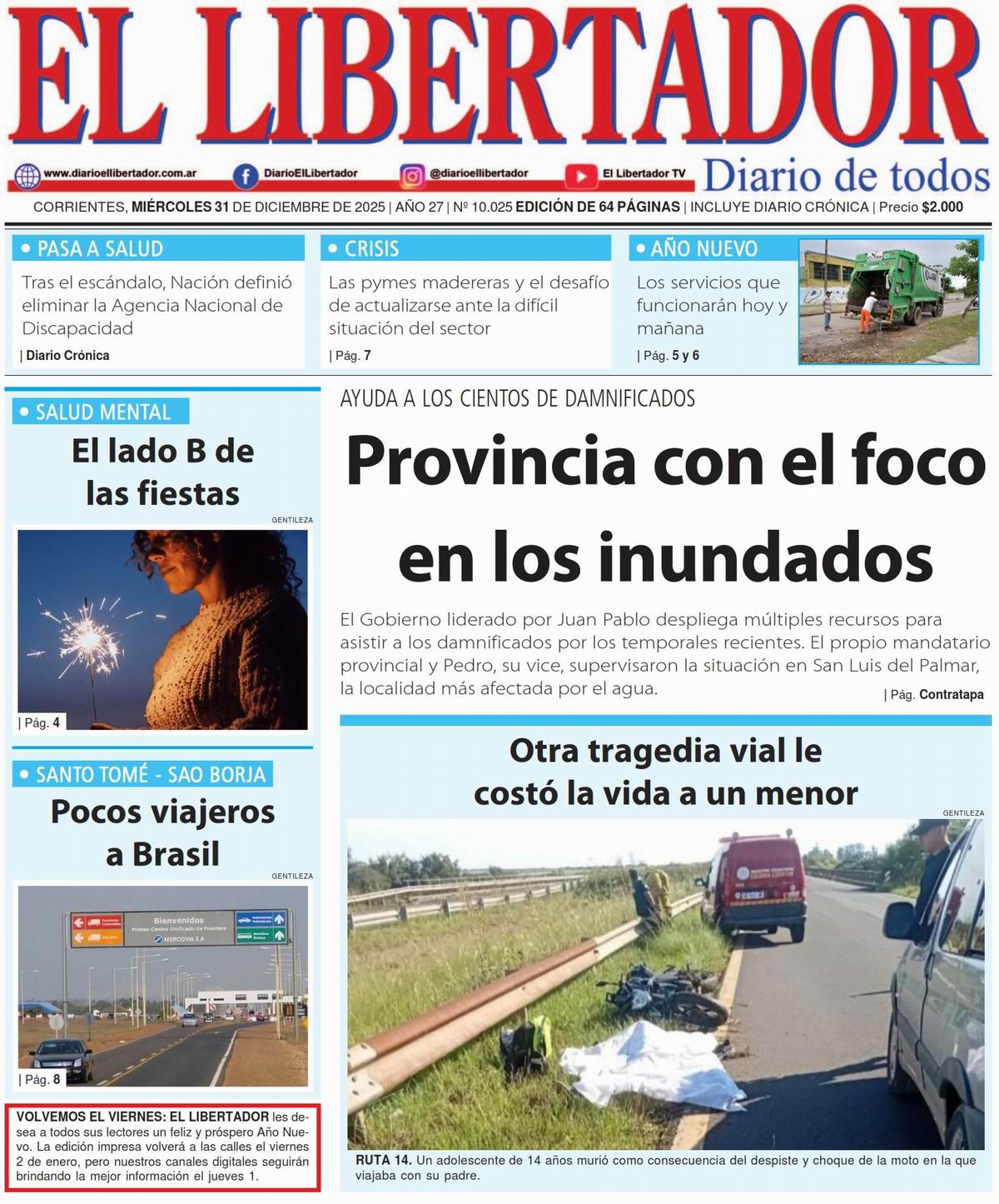 Diario Digital 31 de diciembre de 2025