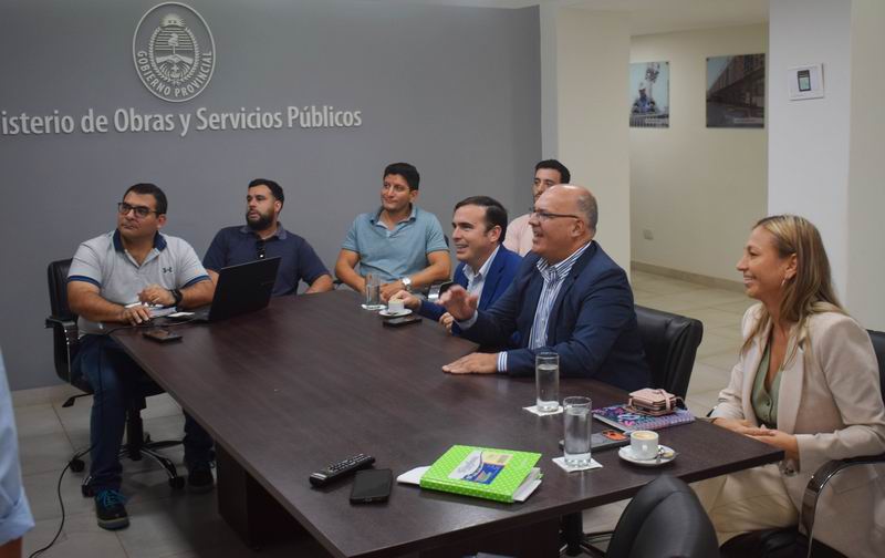 Meza e Irigoyen, codo a codo con intendentes