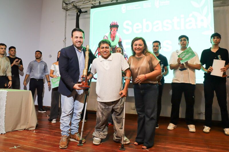 Sebastián Flores, Deportista del Año en Saladas por segunda temporada consecutiva