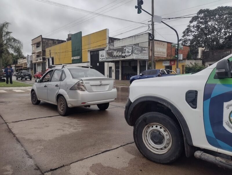 Choque múltiple generó caos cerca de la rotonda de la Virgen