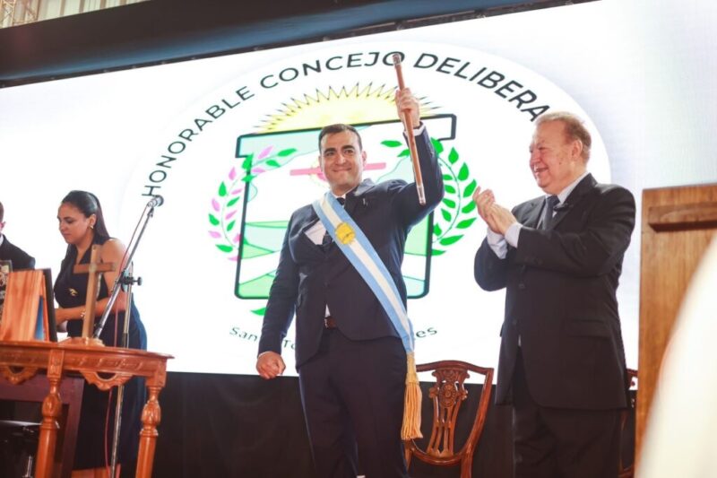 Juraron Suaid y Farizano junto al nuevo cuerpo de ediles santotomeños