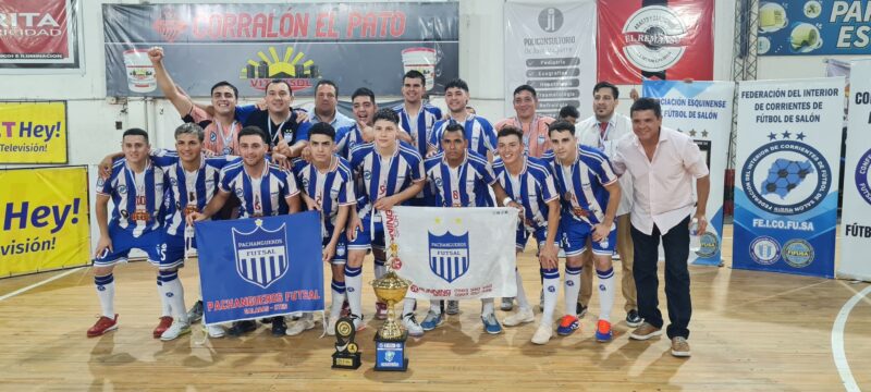 Pachangueros, campeón de campeones en el Futsal Provincial