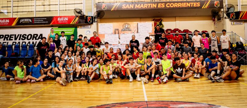 «Intercambiando canchas, compartiendo valores» la propuesta de San Martín