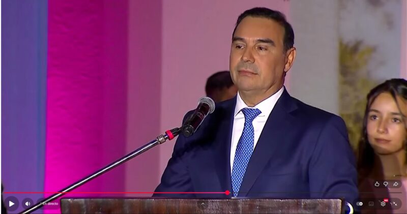 Gustavo Valdés en su último discurso aseguró que «no es una despedida»