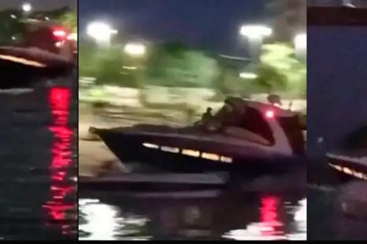 Pánico en la playa Arazaty: una lancha a toda velocidad puso en riesgo a bañistas