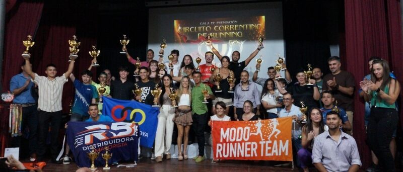 El Runnig correntino tuvo su gala de premiación