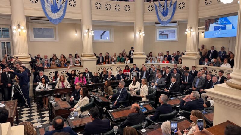 Transmisión en vivo: diputados juran por un nuevo periodo