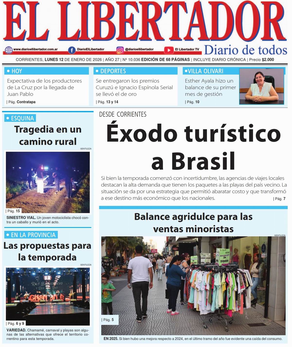 Diario Digital 12 de enero de 2026