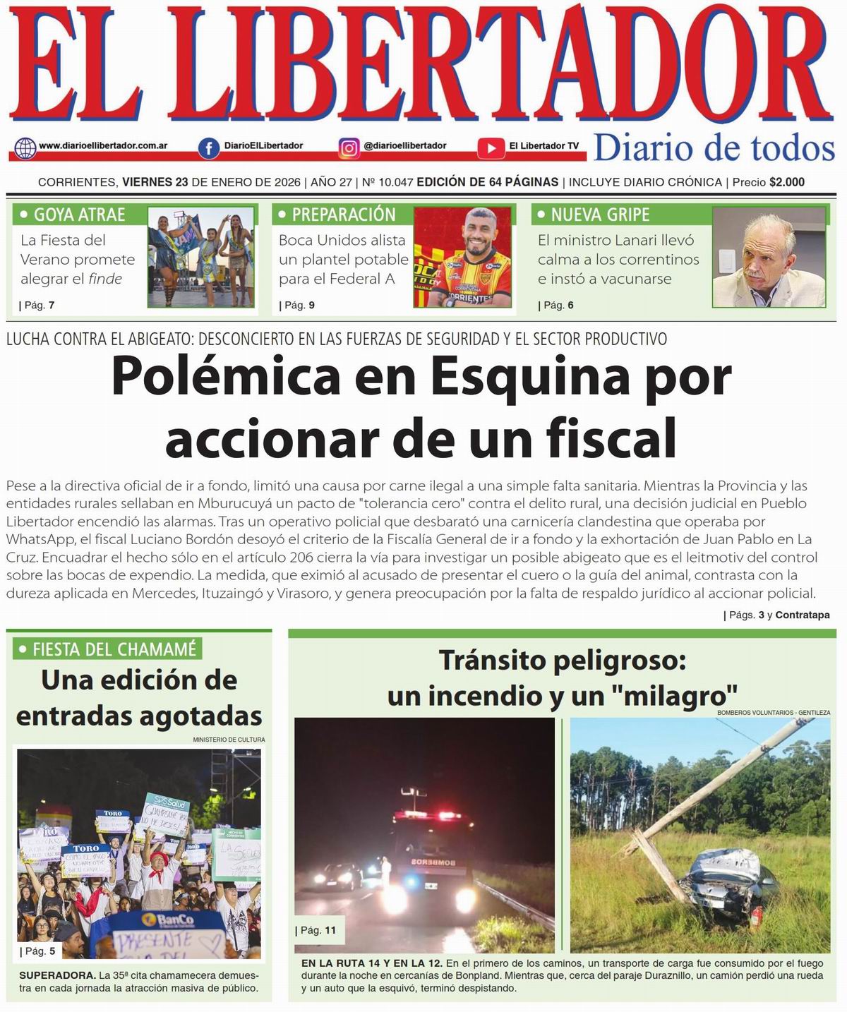 Diario Digital 23 de enero de 2026