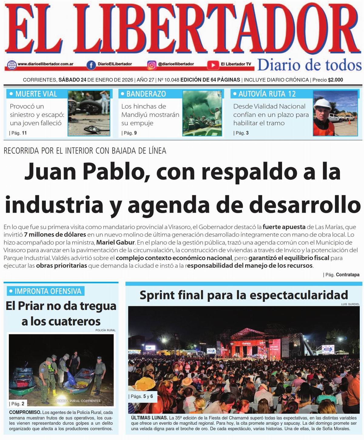Diario Digital 24 de enero de 2026