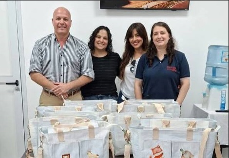 Una donación del Instituto Cárcano al Hospital, que abraza a los niños