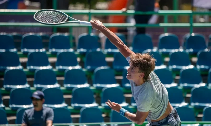 Zárate pone primera en la qualy del Challenger de Rosario