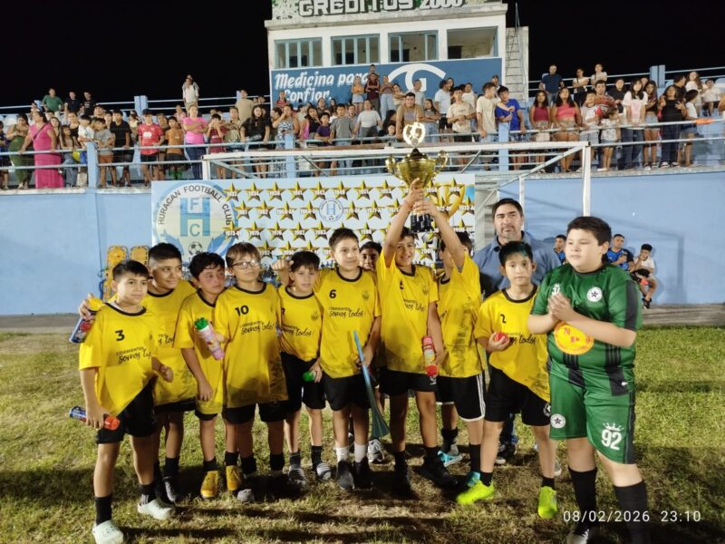 Singular éxito tuvo el Torneo Infantil «Belisario Colonese» en Goya
