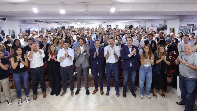 Juan Pablo y Gustavo, con fuerte presencia en un encuentro radical nacional