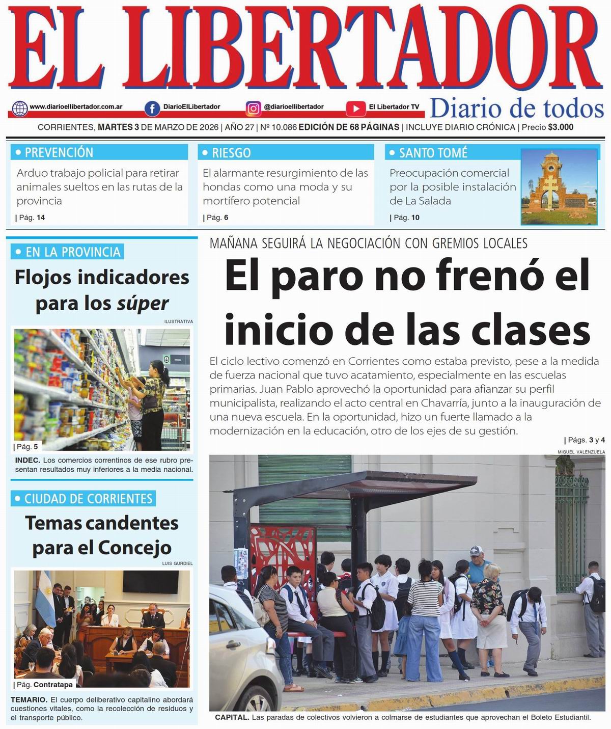 Diario Digital 3 de marzo de 2026