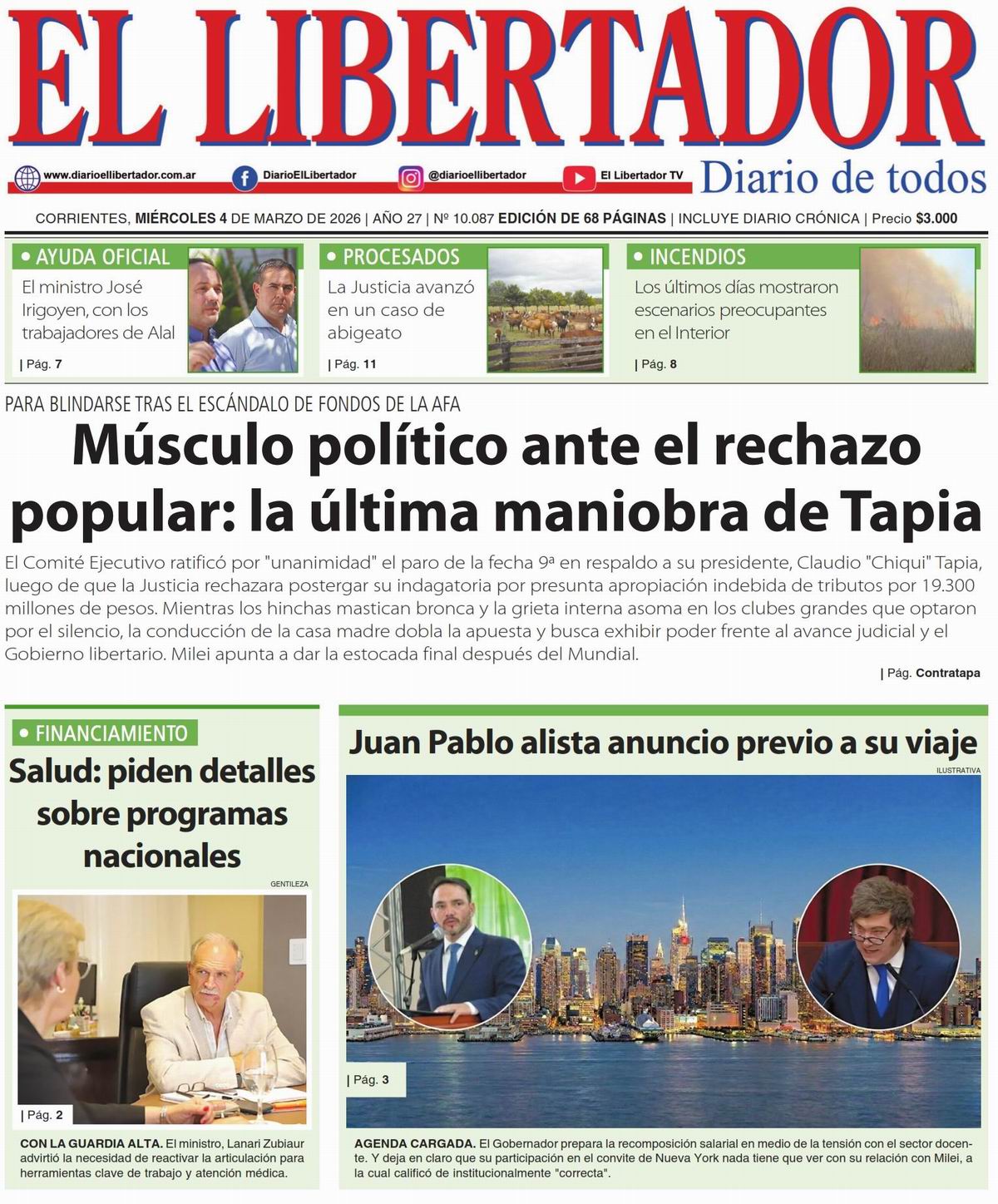 Diario Digital 4 de marzo de 2026
