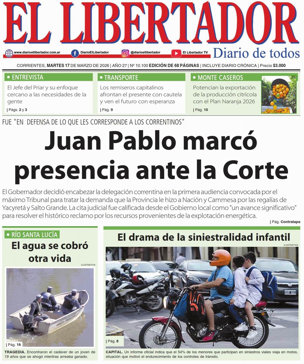 Diario Digital 17 de marzo de 2026