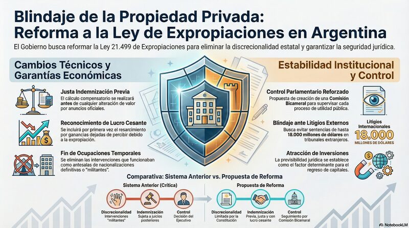 Diógenes González respalda la reforma de la Ley de Expropiaciones