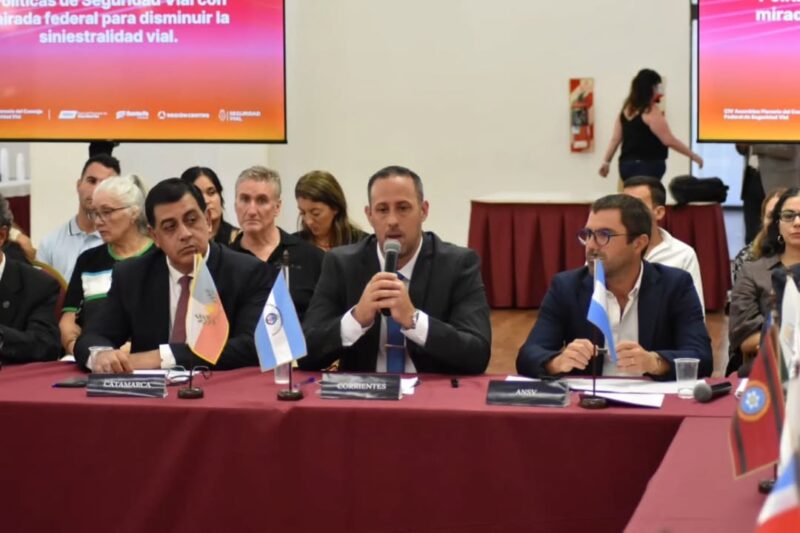 Saloj participó de un encuentro para mejorar la seguridad en el tránsito