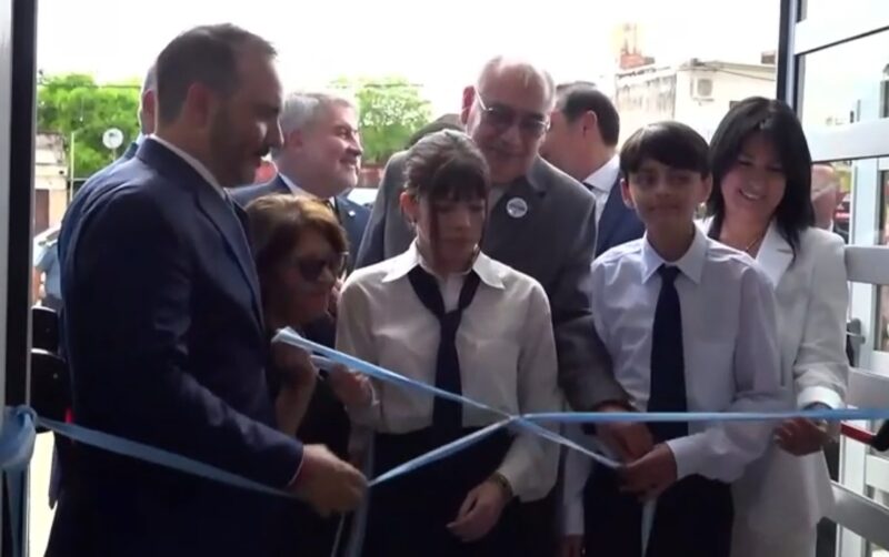 Juan Pablo Valdés inaugura el nuevo edificio de la Escuela Hogar