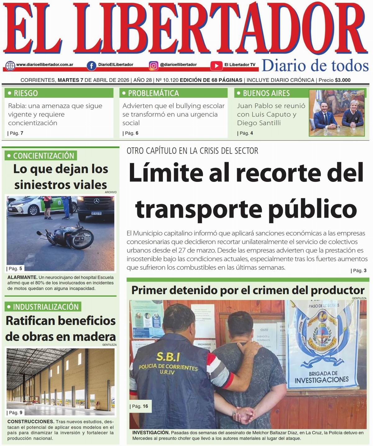 Diario Digital 7 de abril de 2026