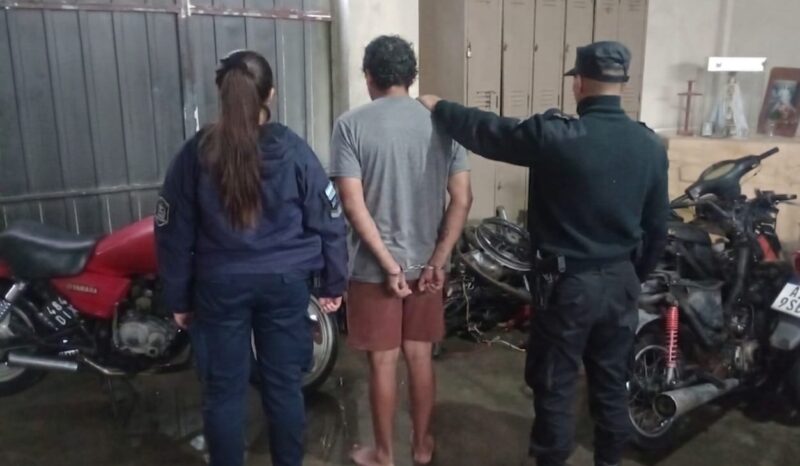 Cae alias «Mono» en el Patono, con armas de fuego y motos robadas